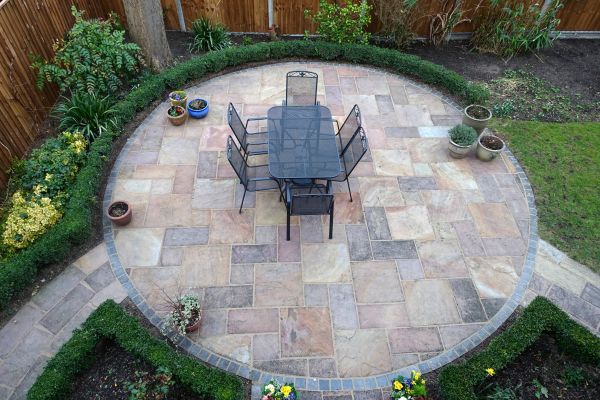 Stone Patio Repair in Richmond