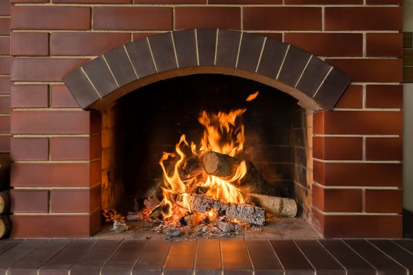 Brick Hearth Installation in Richmond