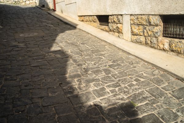 Stone Sidewalk Repair in Richmond