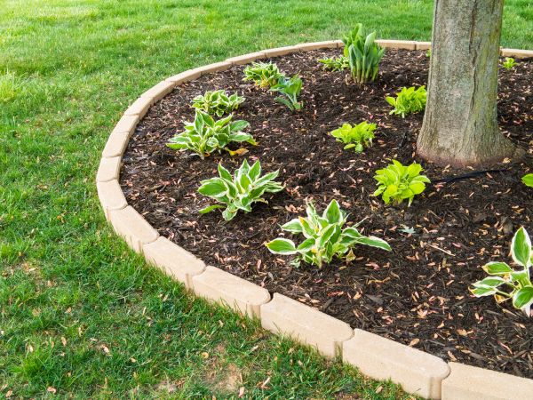 Stone Border Installation in Richmond
