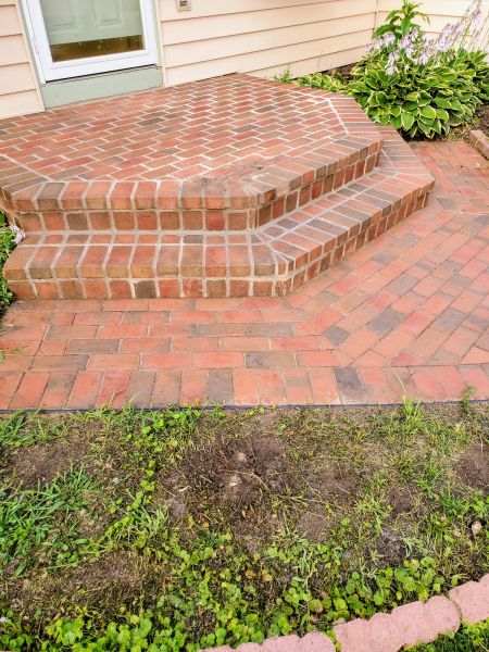 Brick Stoop Repair in Richmond