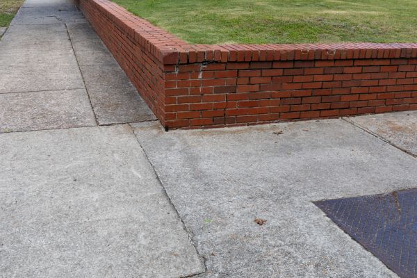 Brick Retaining Wall Repair in Richmond